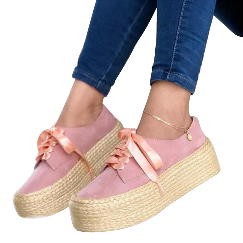 Эспадрильи Модные женские кроссовки Zapatos De Mujer удобная обувь на плоской подошве