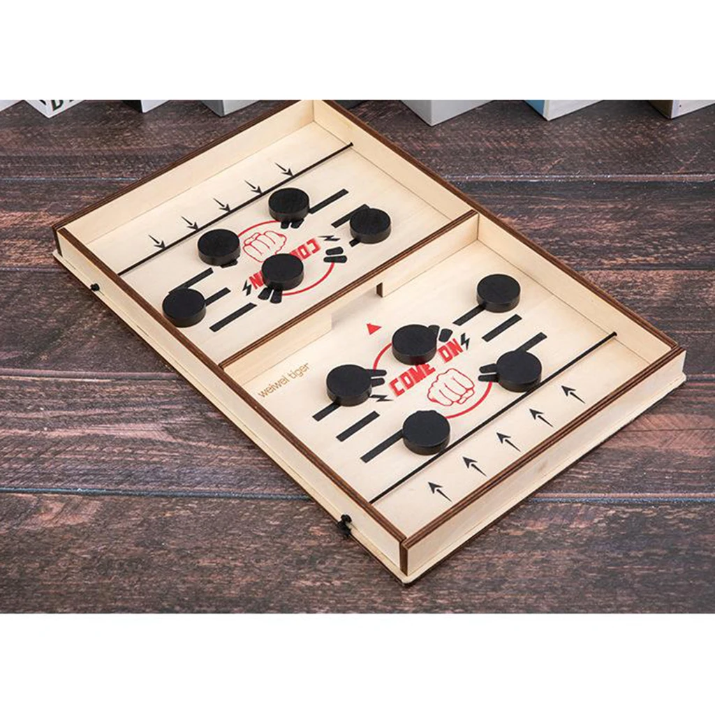 Fast Sling Puck Game Paced SlingPuck Winner Board Family Games Toys Kids Adults images - 6