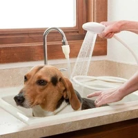 pet cat dog bath shower head bathroom multi function tap spray bath sprayers drains strainer water shampoo baths cleaning tool