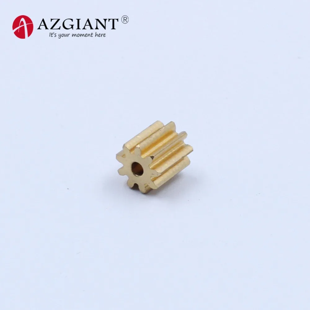 

automotive diameter 7.7mm height 7mm 9 teeth gear for car door lock motor car lock repair system actuator gear pinion brass