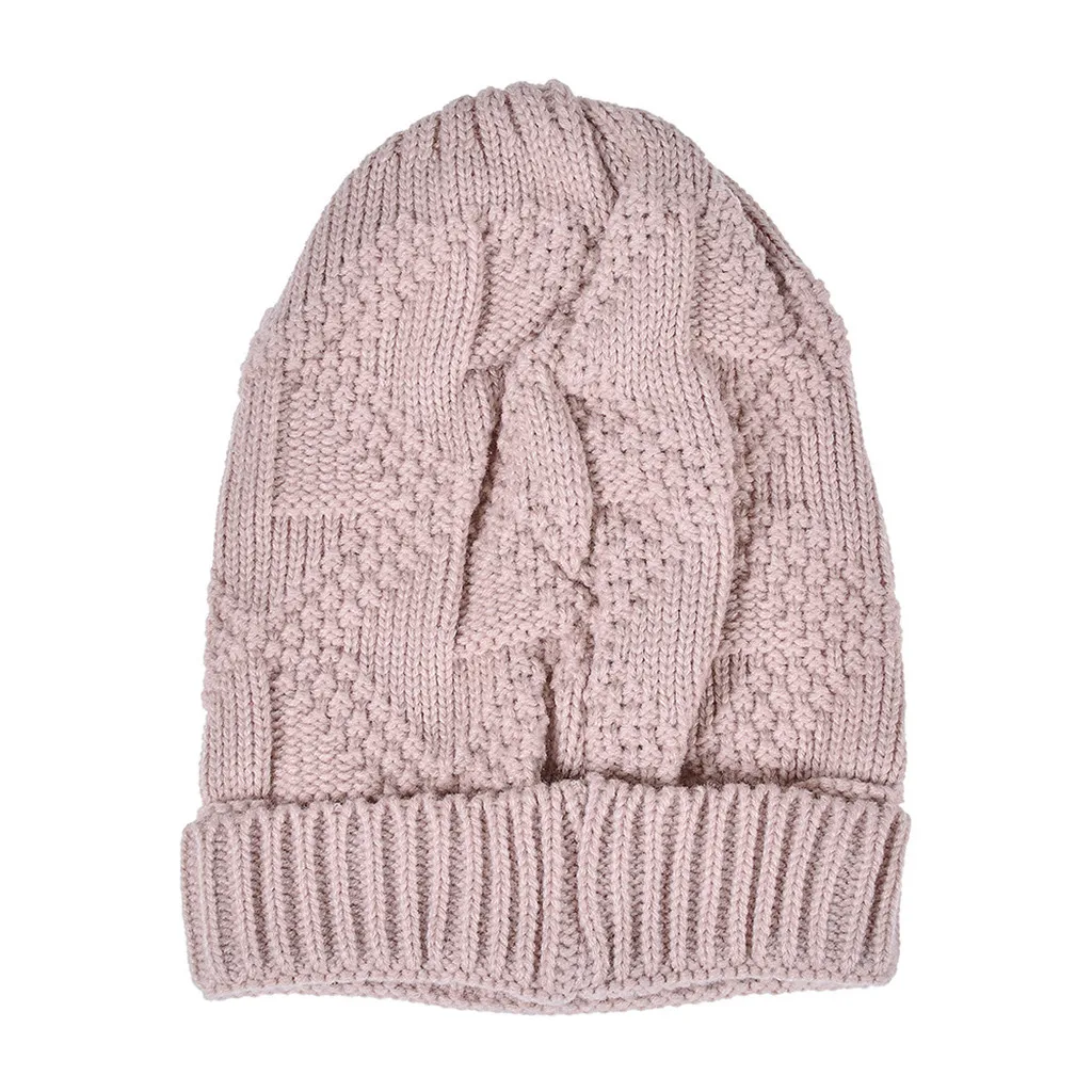 Causal Winter Knitted Hats For Women Fashion Keep Warm Manual Wool Earmuffs Soft Girls Caps Female #4 | Аксессуары для одежды