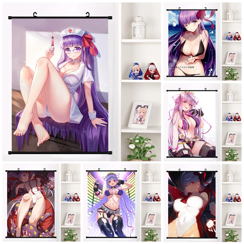 Fate Экстра современные принты аниме мультфильм Холст Картина Пластиковые Висячие