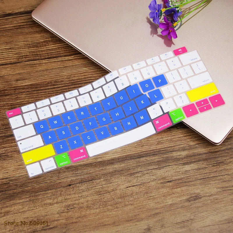 Английская английская Защита клавиатуры Teclado защитный чехол для нового Apple MacBook Air