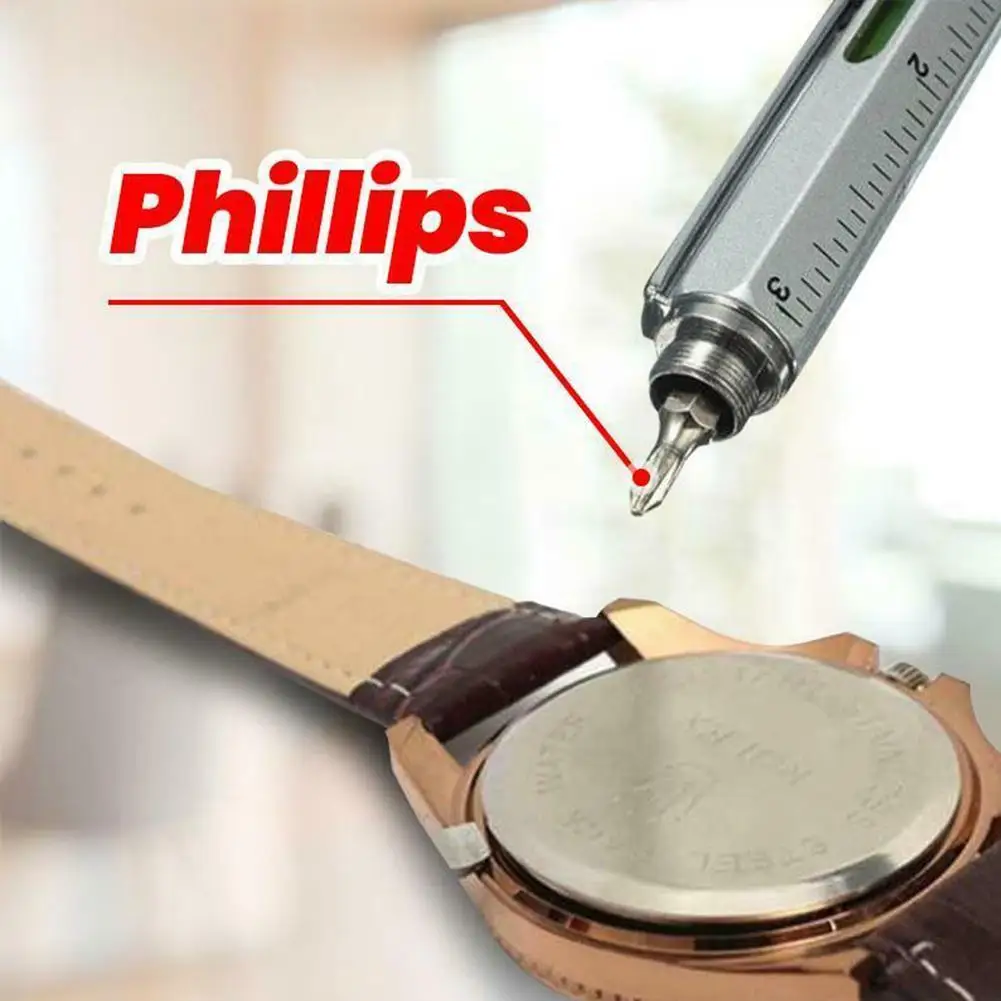 

7 Colors Creative Multifunctional Screwdriver Ballpoint Screen School Tool Office Stationery Pens Supplie Gift Plasti Pen R4P0