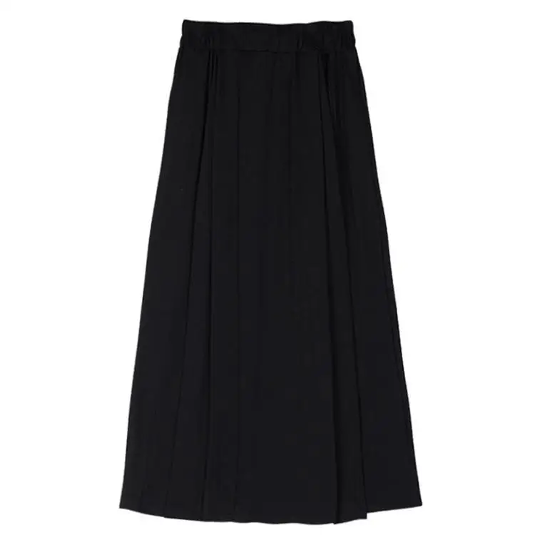 

Ins half length A-line skirt spring, summer and autumn female student Korean version small versatile high waist loose show thin