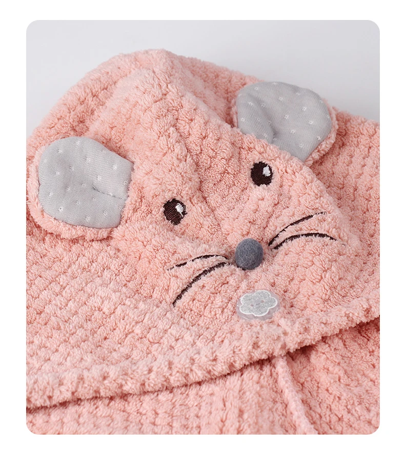 Полотенце для волос из микрофибры быстросохнущее полотенце шапочки ванны шляпа