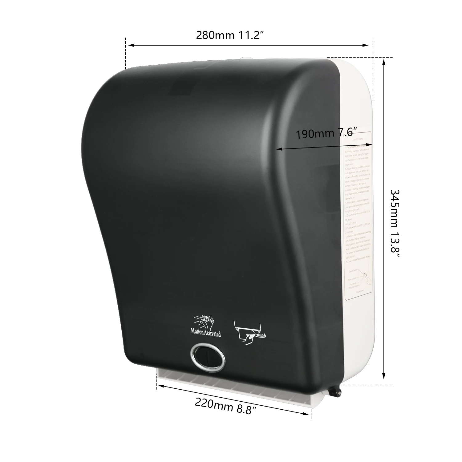 Водонепроницаемый Бесконтактный держатель для туалетной бумаги с умным