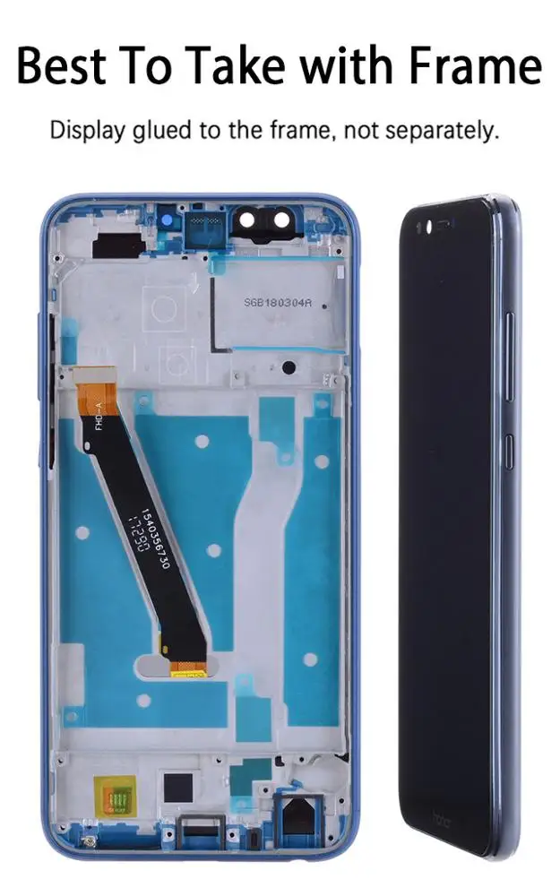 Оригинальный дисплей для huawei Honor 9 lite ЖК сенсорный экран Lite ЖК-дисплей с рамкой