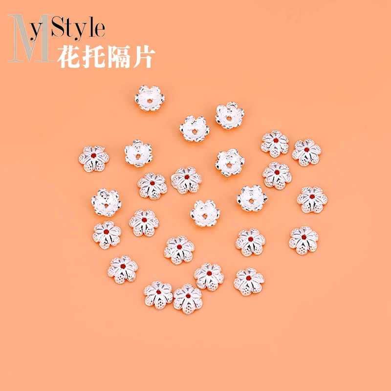 10 шт. аксессуары для браслета из серебра 925 пробы с искусственными