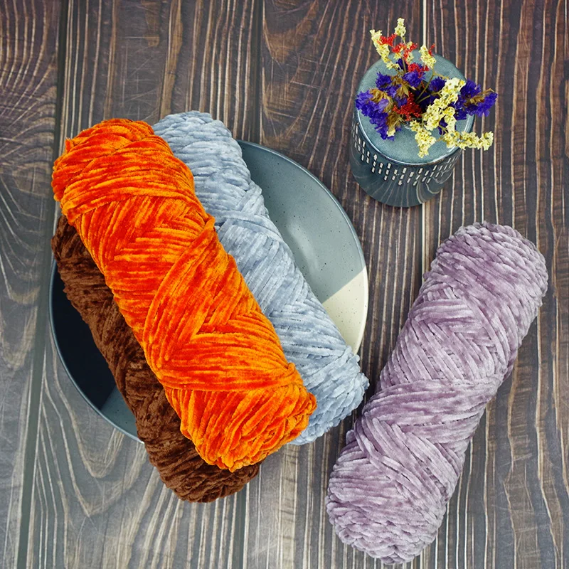 Синель кашемировая шерсть группа ручной работы DIY тканый шарф толстая нить