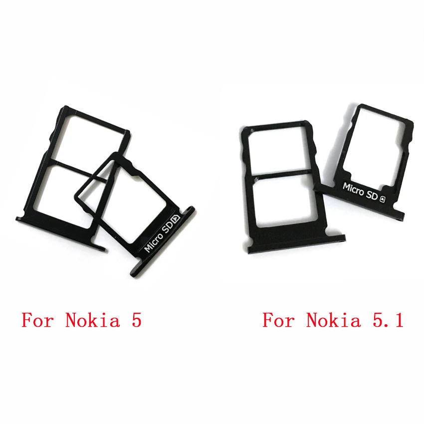 1 комплект держатель для sim карты разъем SD Nokia 5 1|Адаптеры SIM карт| |
