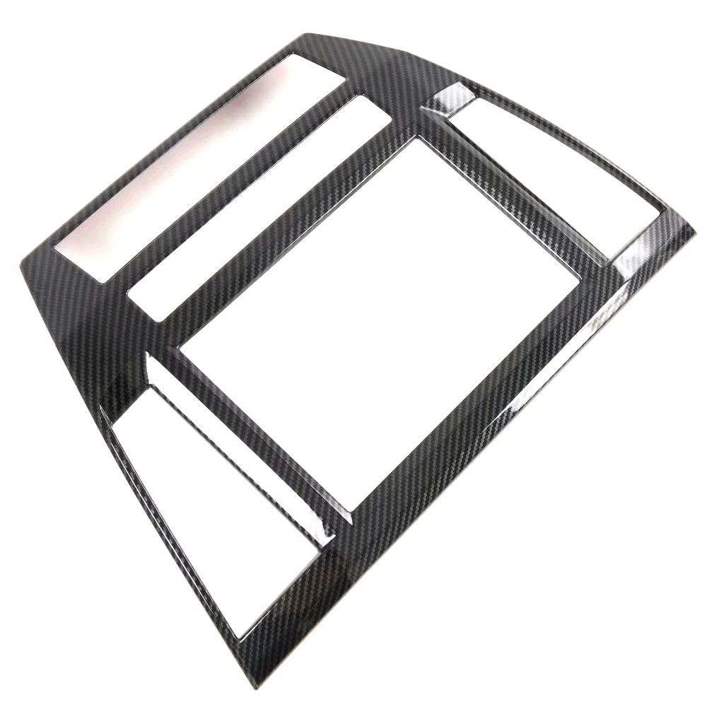 

LHD! for Mitsubishi Pajero Sport Montero Shogun Sport 2020 2021ABS Carbon Fiber Interior Dashboard Navigation Cover Trim