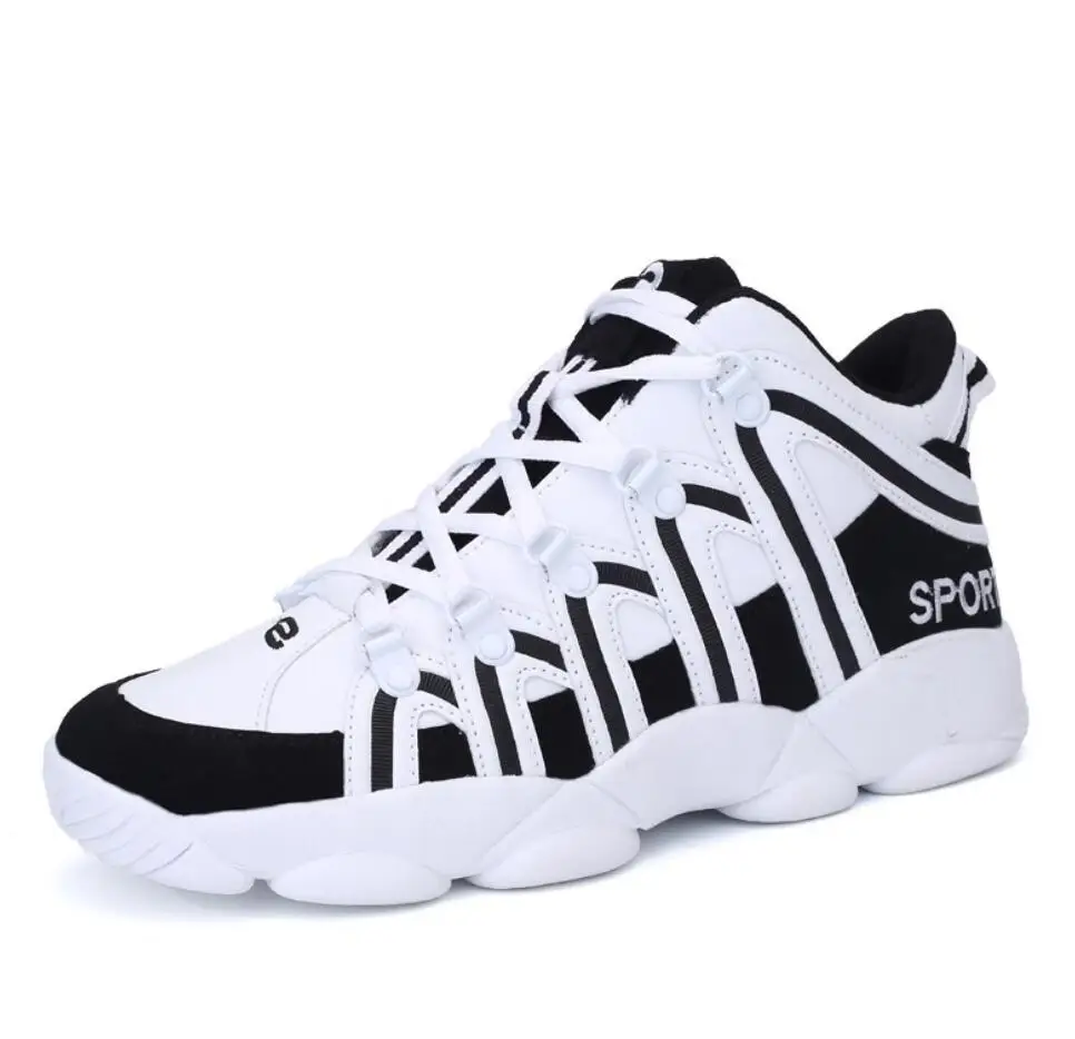 Кроссовки мужские высокие спортивные роскошные брендовые Сникерсы для