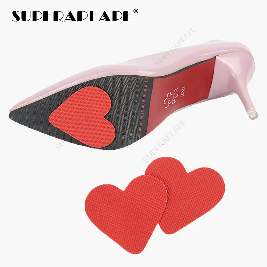 Нескользящие резиновые женские сандалии на высоком каблуке обувь наклейка