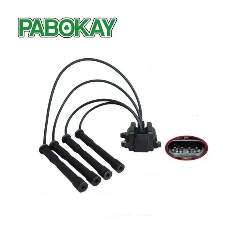 

FOR RENAULT CLIO 1.2 16V 98-2006 IGNITION COIL PACK & LEADS 8200051128 8200084401 8200025256 0986221036 CE2001712B1 5DA749475761