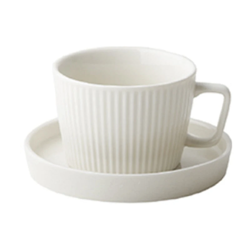 

European Afternoon Tea Cup Coffee Ceramic Cup with Saucer Cup