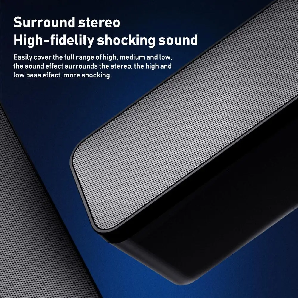 

Home Theater Bluetooth Speaker Subwoofer Wireless Bluetooth Speaker Portable Loudspeaker Bluetooth Speaker Subwoofer HIFI FM