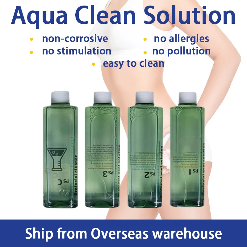 

Aqua Clean Solution Peel Concentrated 500Ml Per Bottle Facial Serum Hydra For Normal Skin Care