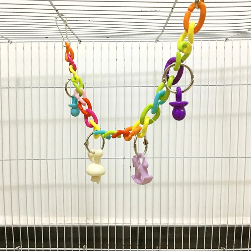 Попугай красочный акриловый мост клетка птица забавные товары для домашних