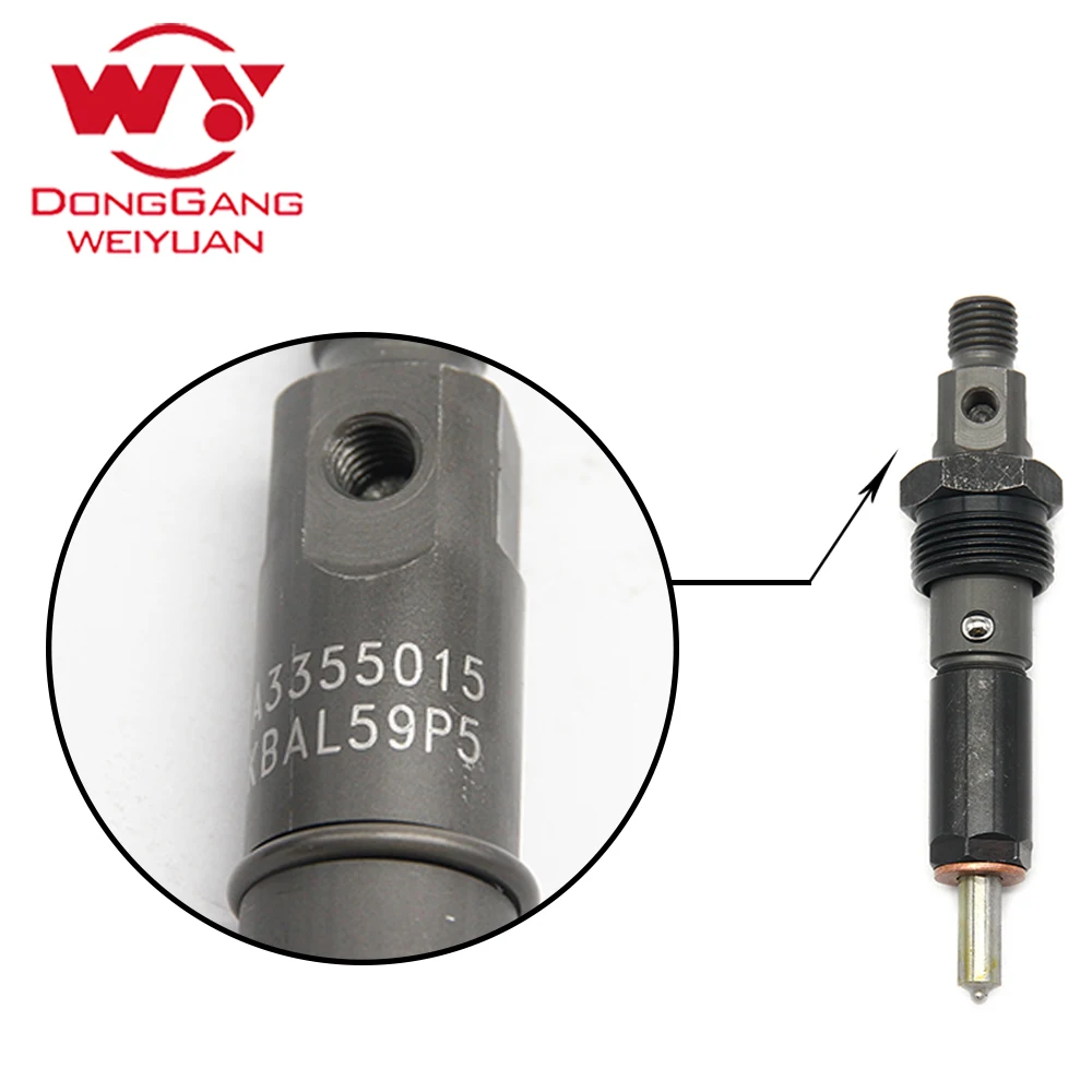 Инжектор дизельного топлива KBAL59P5 4 шт./лот прочный инжектор A3355015 для cummins высшего