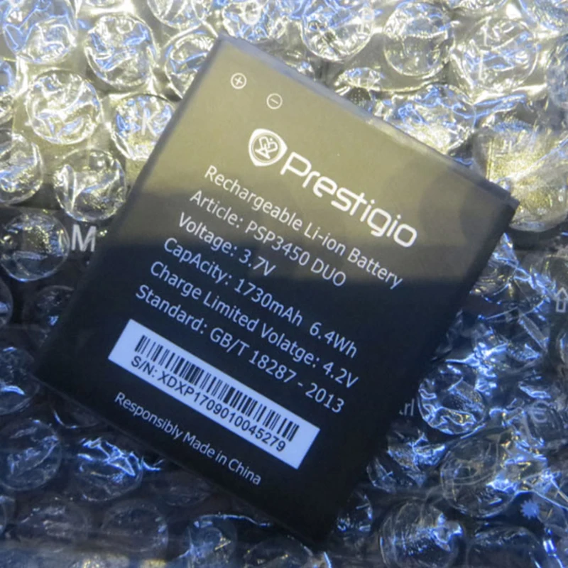 1 шт. новый высококачественный аккумулятор PSP 3450 1730 мАч для Prestigio MultiPhone DUO