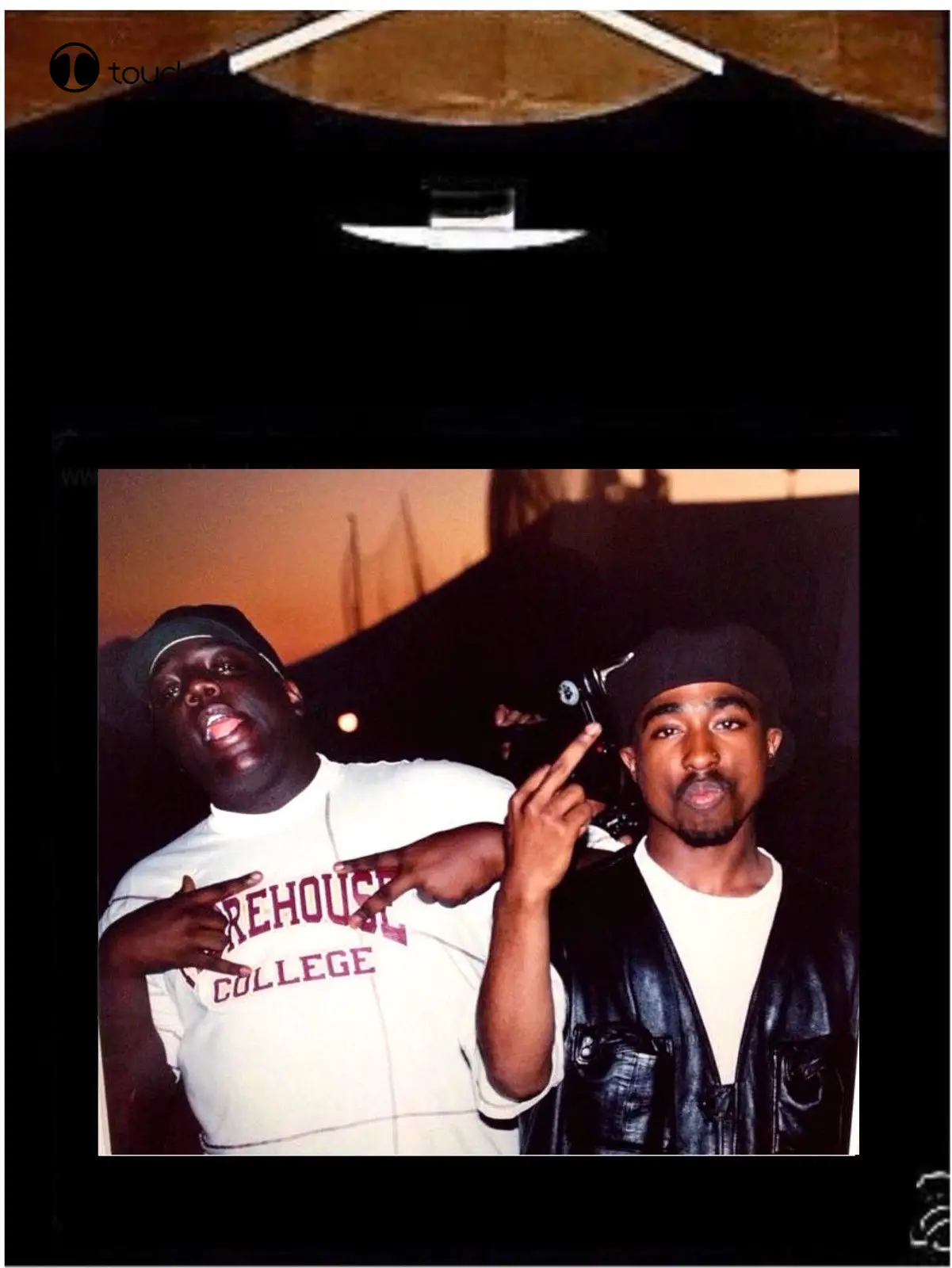 

2Pac и Biggie Футболка; Известная Футболка Big Tupac