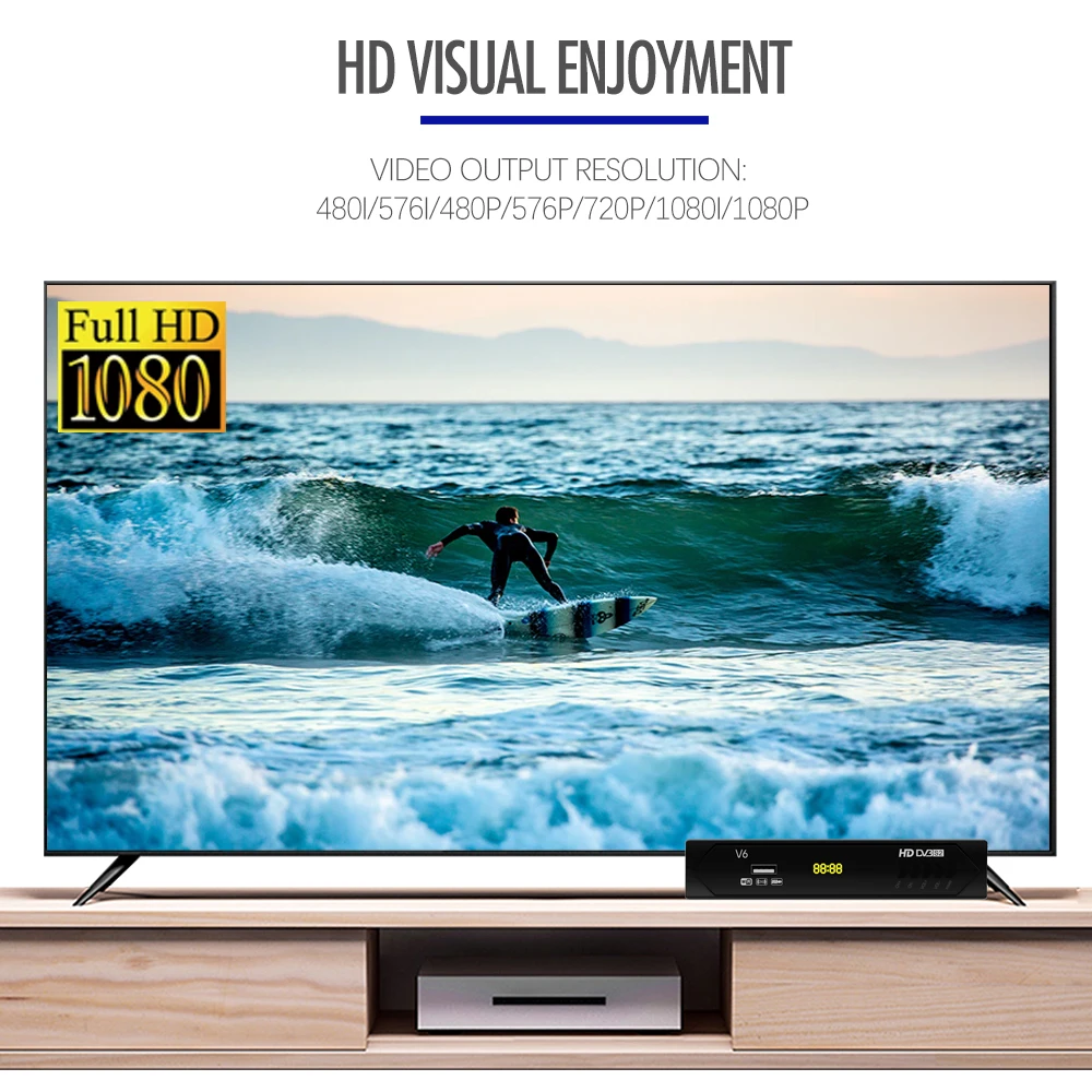 Лидер продаж спутниковый ресивер с поддержкой IKS Youtube IPTV и Wi-Fi | Электроника