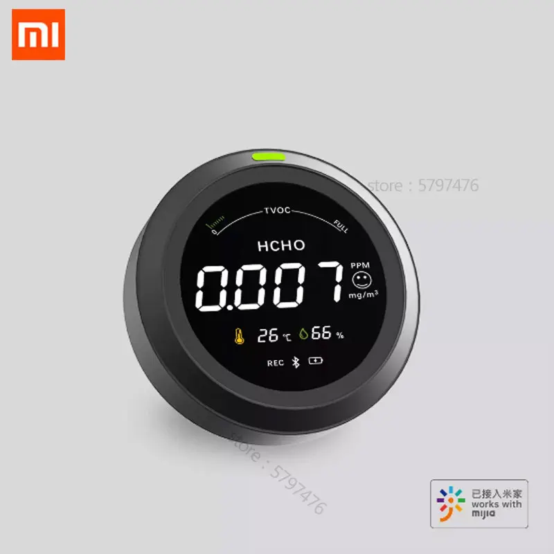 Цифровой детектор воздуха 5 в 1 Xiaomi Mijia Smart Dormaldehyde с USB зарядкой|Смарт-гаджеты| |