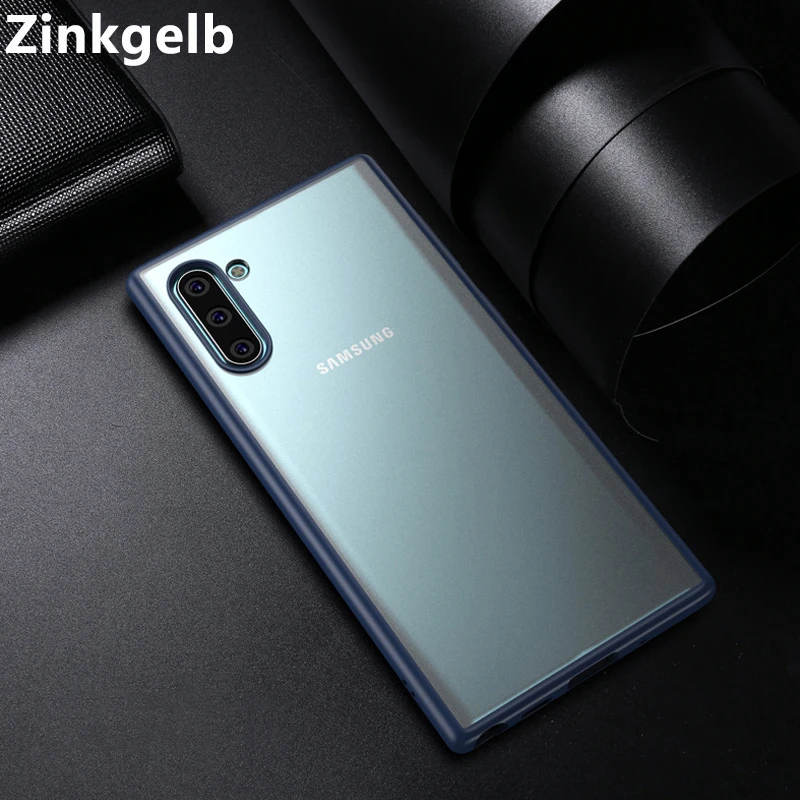 Чехол для Samsung Note 10 Plus роскошный тонкий милый мягкий ТПУ прозрачный матовый