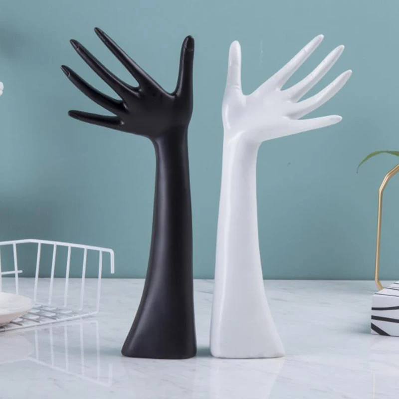 

Подставка для демонстрации колец с длинным стержнем, декоративная подставка для хранения браслетов, колец, ювелирных изделий, реквизит для ...