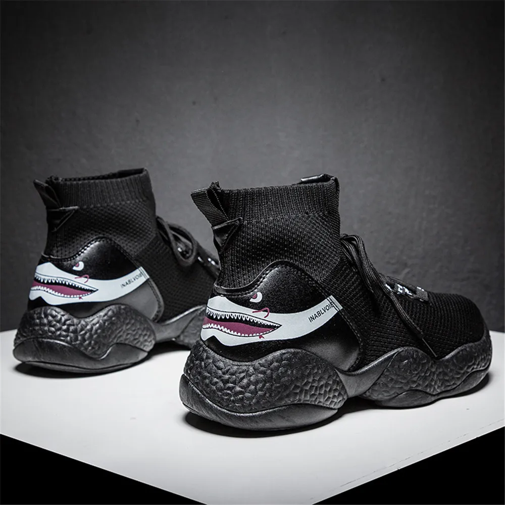 Women Running Shoes Men Shark Sneakers Breathable Sock Outdoor Sports Basket Homme Unisex Athletic Jogging shoe | Спорт и