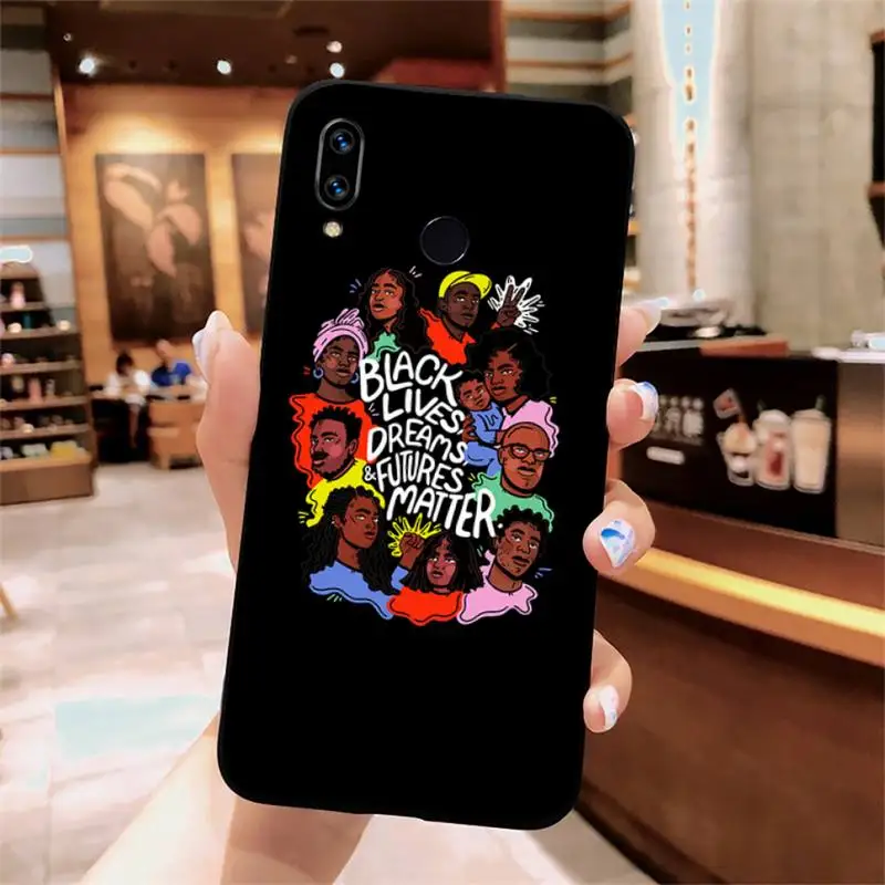 

Black Lives Matter BLM letter Phone Case For Xiaomi Redmi note 7 8 9 t k30 max3 9 s 10 pro lite