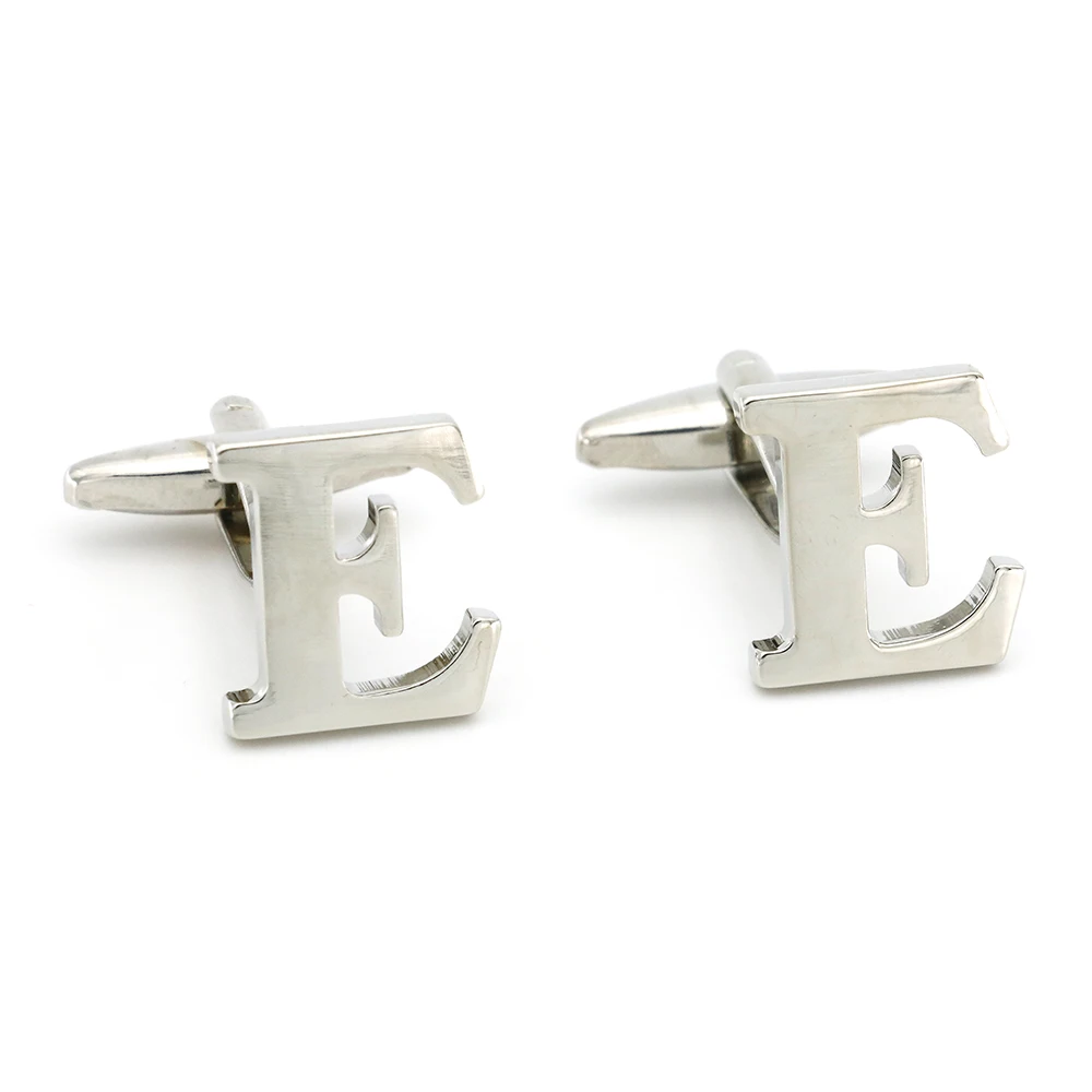 Мужские Запонки с буквой X запонки из качественной латуни 26 английских символов