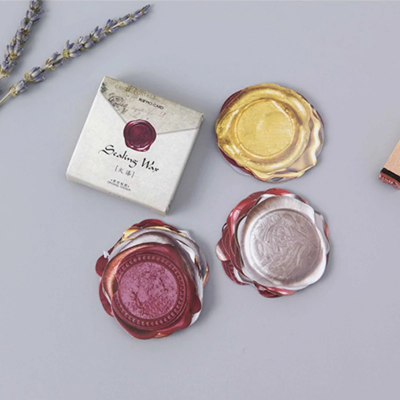 45 шт./лот креативные милые восковые печатные ПВХ декоративные наклейки сделай