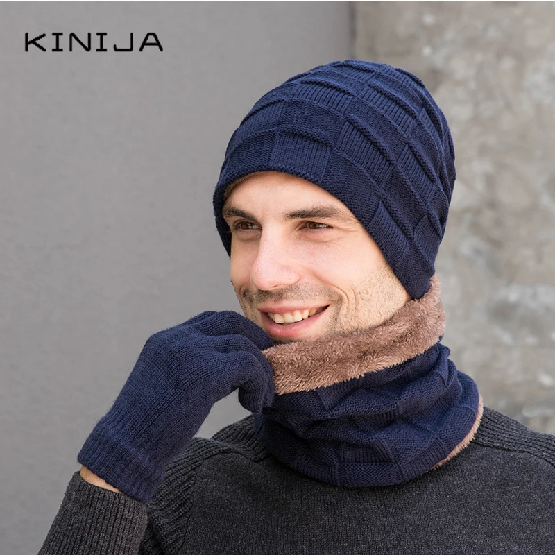 Зимняя шапка из кораллового флиса для родителей и детей шарф перчатки костюм