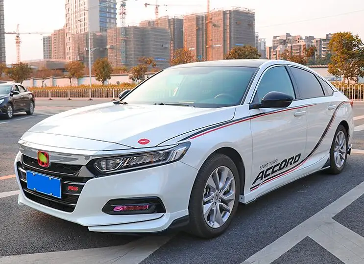 Для Accord Body kit спойлер BST 2017-2018 для HONDA SC ABS задний передний бампер диффузор защитные