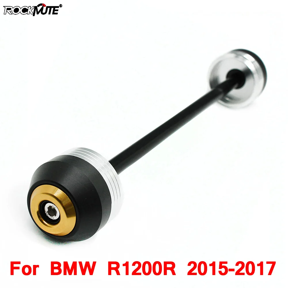 

Мотоцикл POM колеса протектор для BMW R1200R 2015-2017 крушение слайдер Pad круг украшения спереди