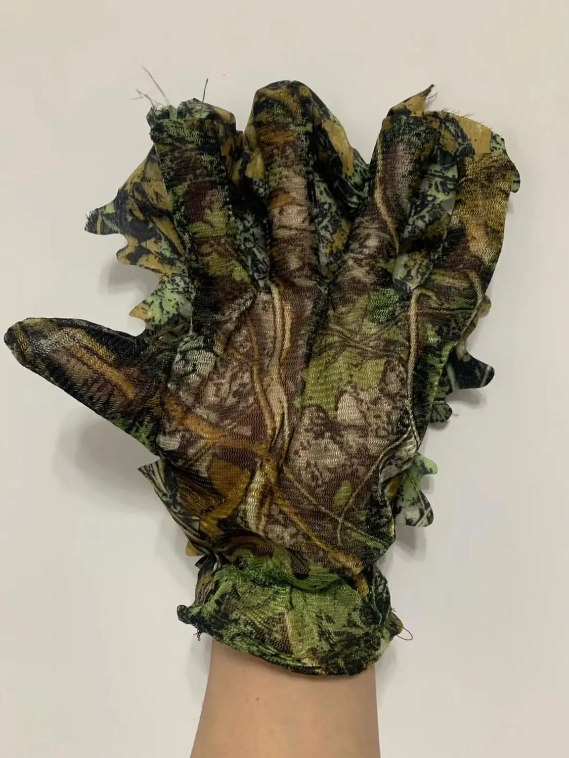 Охотничьи перчатки Ghillie камуфляжные Костюмные камуфляжный головной убор с 3D