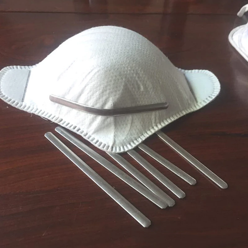 100 шт./лот деформируемая металлическая маска полоски для носа DIY рукоделия маски