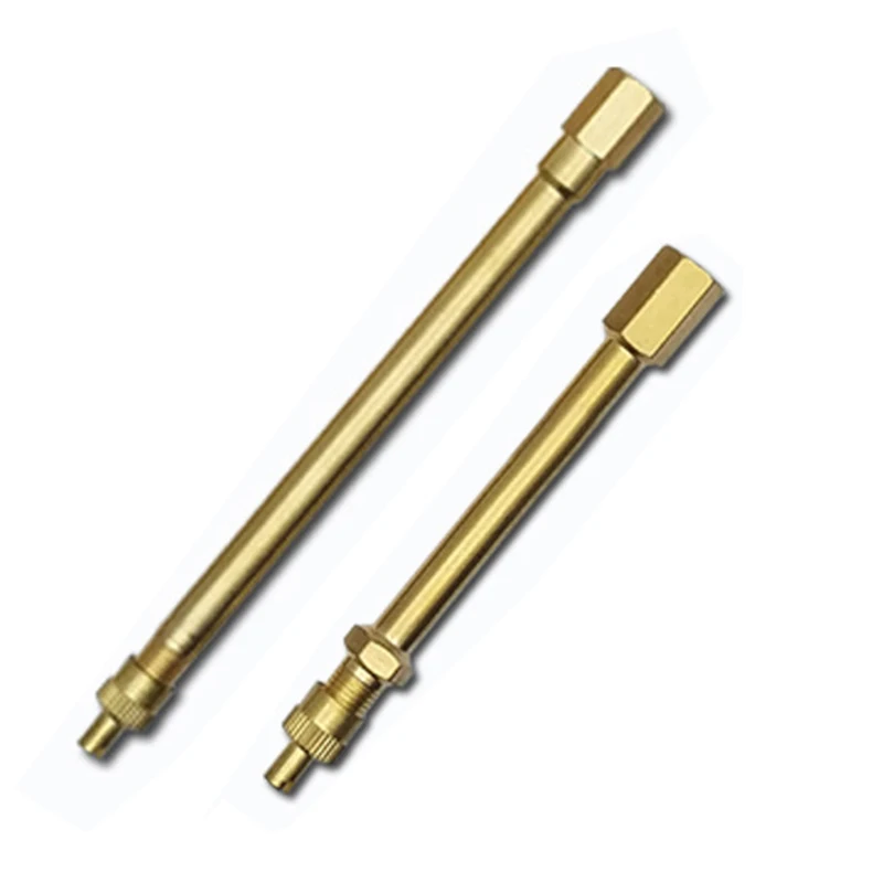 Портативный латунный удлинитель штока клапана шины AOZBZ колпачков для автомобиля