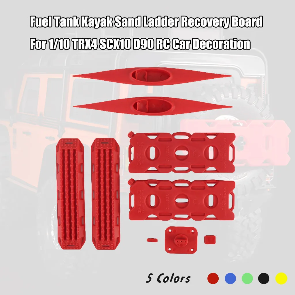 Топливный бак каяк Песок Лестница восстановление доска для 1/10 TRX4 SCX10 D90