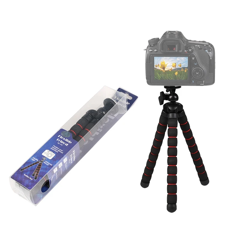 Гибкий мини-штатив-Осьминог с губкой 3 размера s подставка-кронштейн для