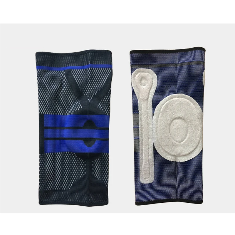 1 шт. стильный лоскутный наколенник поддержка спортивных нейлоновых втулок