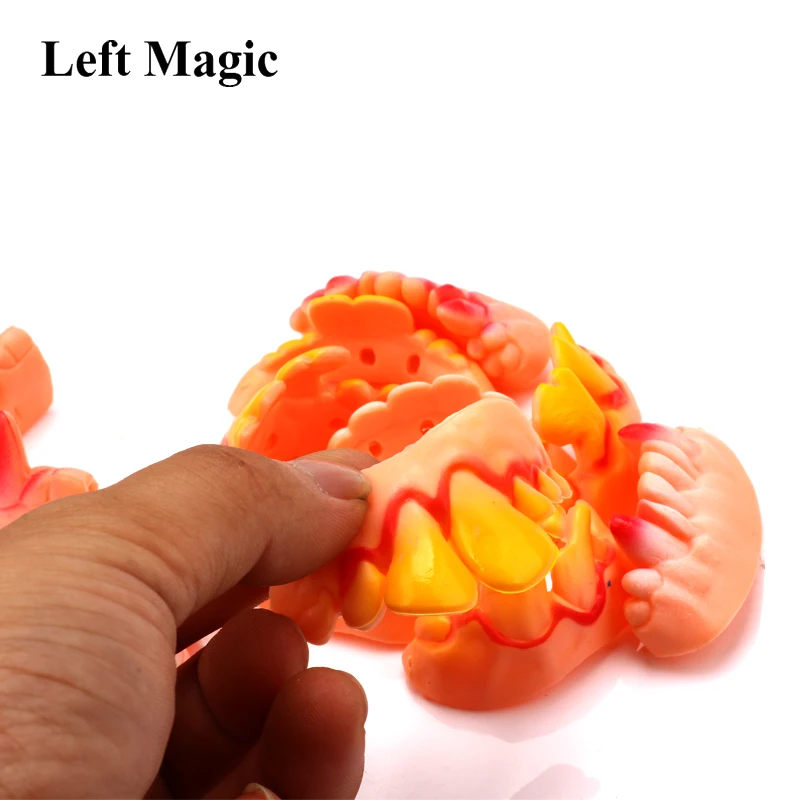 5 шт. украшения на Хэллоуин смешные шутки зуб C гнилые зубы вечерние сумки