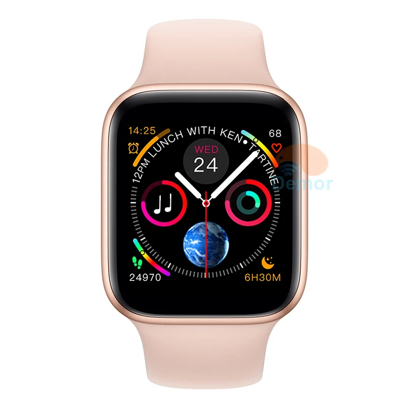 2019 IWO 12 Смарт часы 44 мм 40 монитор сердечного ритма мужские и женские для Apple iOS 9 iPhone