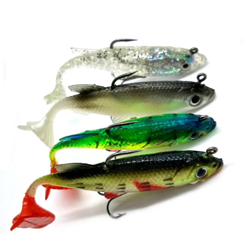 4 шт. рыболовные приманки 8 см 14 г | Спорт и развлечения