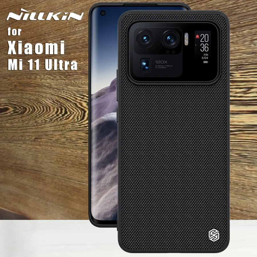 

Nillkin для Xiaomi Mi 11 ультра 5G задняя крышка с рельефным рисунком волокна 360 Защитный чехол на весь экран для Xiaomi Mi 11 Ультра
