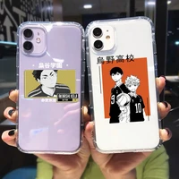 japan anime volleyball boy haikyuu phone case for iphone 11 12 pro x xs max xr 6s 7 8 plus se20 13 kenma kozume shockproof cover