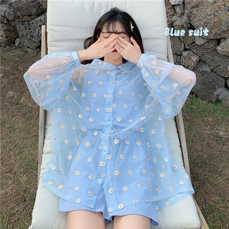 Женский комплект из 3 предметов Летний милый для девочек мягкая Солнцезащитная