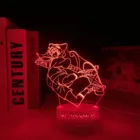 Светодиодный ночсветильник SK8 The Infinitys Miya в стиле аниме, белый ночник для спальни, декоративный ночник для детей, подарок на день рождения, лампа с дистанционным управлением Манга